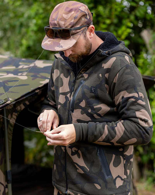 Fox Camo Full Zip Premium Sherpa 310 Hoodie