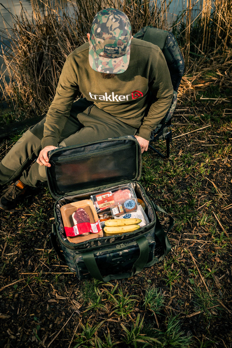 Load image into Gallery viewer, Trakker NXC Camo Chilla Bag - Bait and Food Cool Bag
