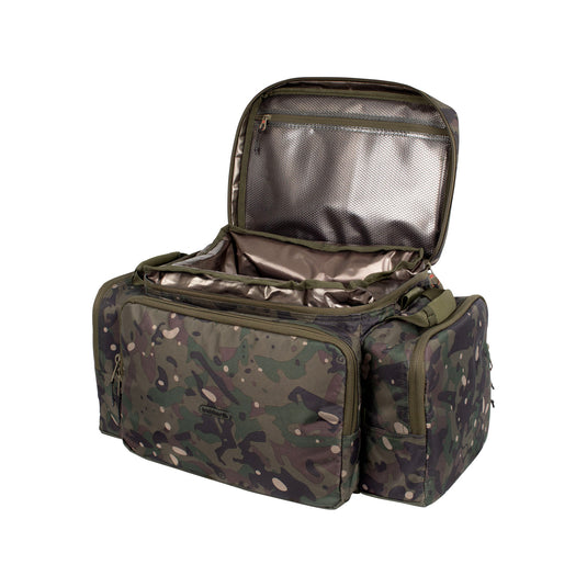 Trakker NXC Camo Chilla Session Food Bag - Sac Isotherme Alimentaire avec Set de Couverts
