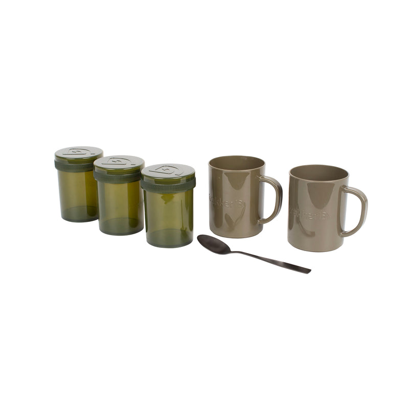 Chargez l'image dans la visionneuse de la galerie, Trakker NXC Camo Brew Kit - Ensemble Complet de Boissons Chaudes avec Tasses et Récipients
