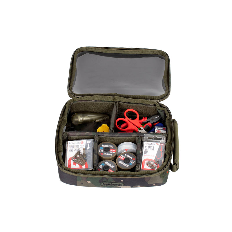 Carica immagine in Galleria Viewer, Trakker NXC Camo Bitz Pouch Large - Borsa Portaccessori con Divisori Personalizzabili
