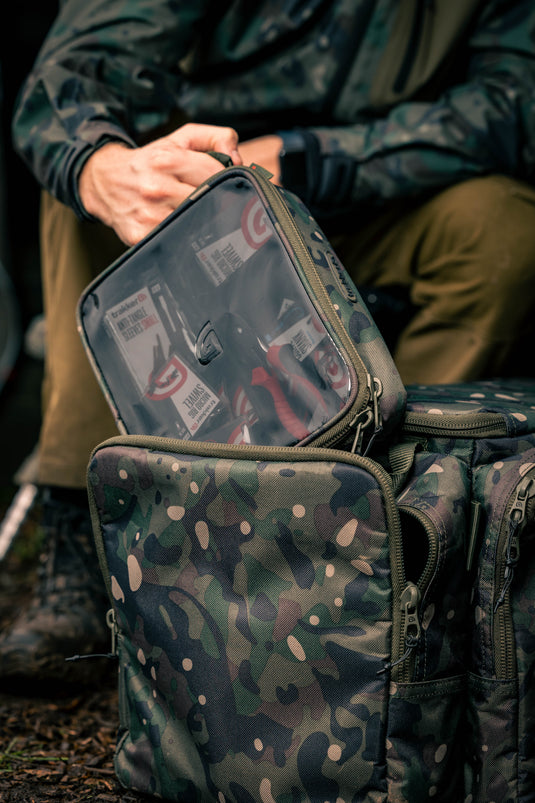 Trakker NXC Camo Bitz Pouch Large - Borsa Portaccessori con Divisori Personalizzabili