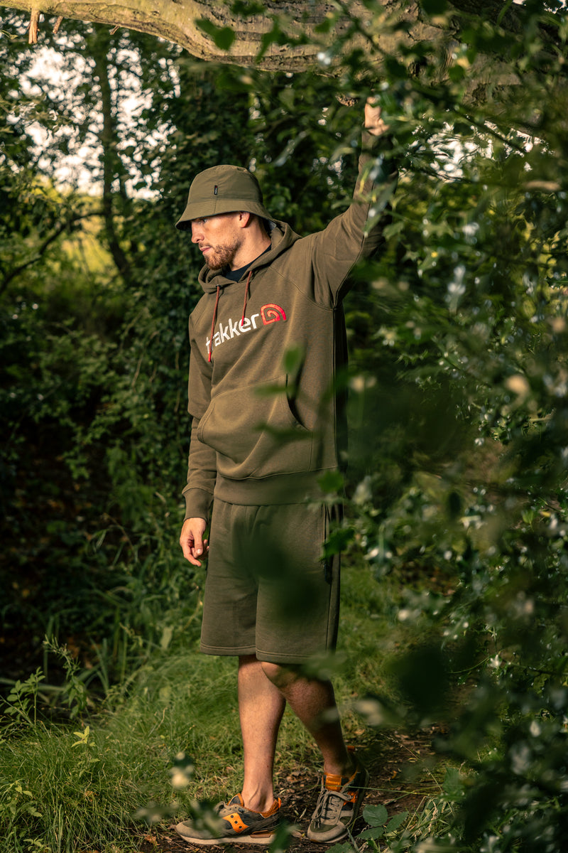 Carica immagine in Galleria Viewer, Felpa con Cappuccio Trakker Logo Hoody
