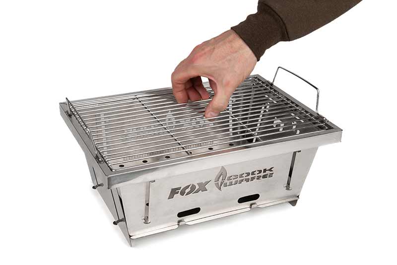 Carica immagine in Galleria Viewer, Fox Cookware Foldable BBQ - Barbecue Pieghevole Compatto per Carpfishing
