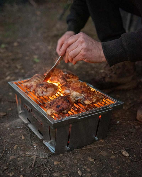 Carica immagine in Galleria Viewer, Fox Cookware Foldable BBQ - Barbecue Pieghevole Compatto per Carpfishing
