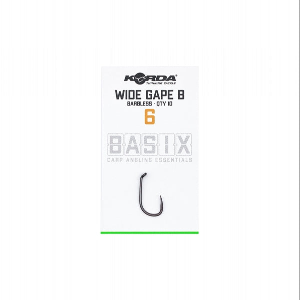 Laden Sie das Bild in Galerie -Viewer, Korda Basix Wide Gape Barbless
