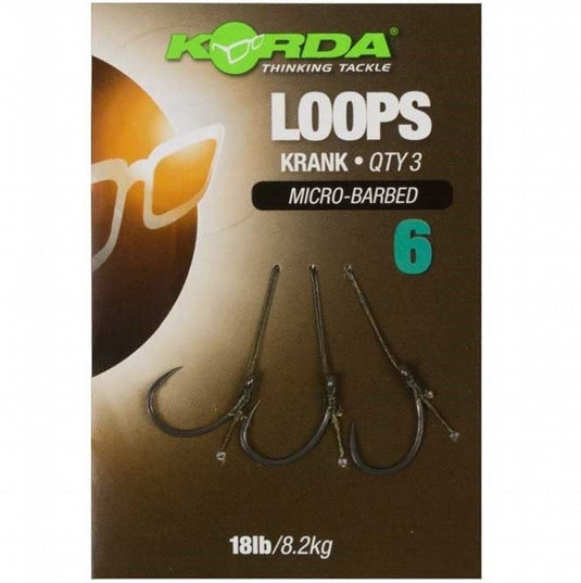Korda bas de ligne à boucle Krank