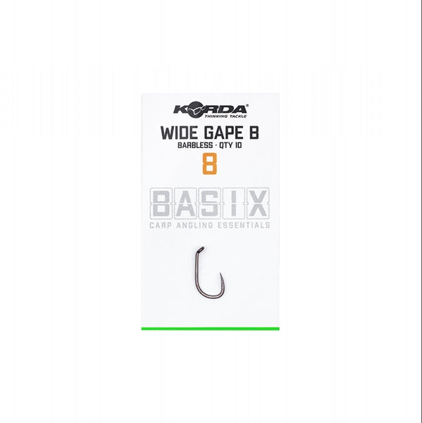 Laden Sie das Bild in Galerie -Viewer, Korda Basix Wide Gape Barbless
