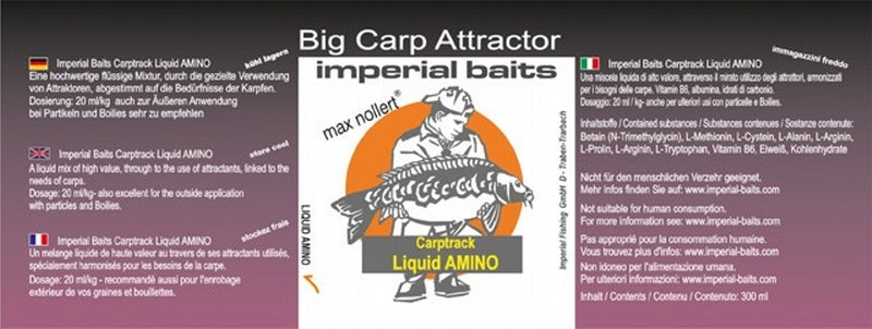 Carica immagine in Galleria Viewer, IB Carptrack Liquid Amino - Miscela Liquida di Aminoacidi per Carpfishing
