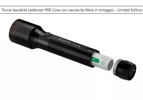 Led Lenser P6r Core & Wera