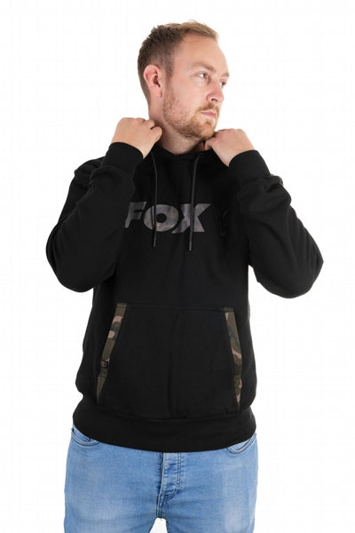 Laden Sie das Bild in Galerie -Viewer, Fox Black/Camo Print Hoody
