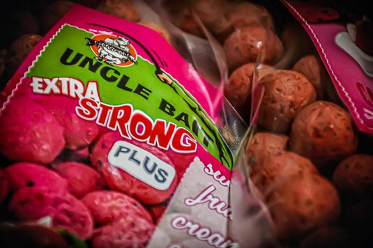 Imperial Baits Uncle Bait Extra Strong Plus - Boilies Strawberry Cream