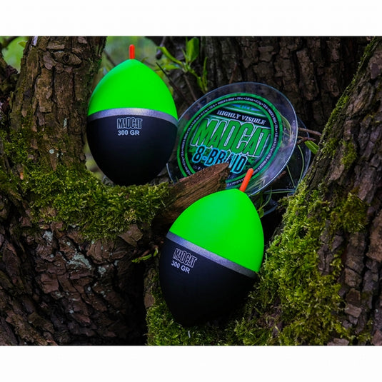 Madcat Chemical Light Float - Galleggianti a Uovo per Pesca al Siluro con Starlight