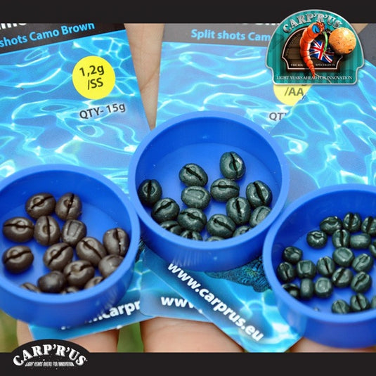 Carp'r'us Camo Shotz - Green - 0.40g - 0.90g - 1.20g