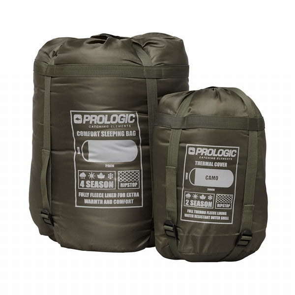 Load image into Gallery viewer, Prologic Element Comfort Sleeping Bag &amp; Thermal Camo Cover 5 Season
