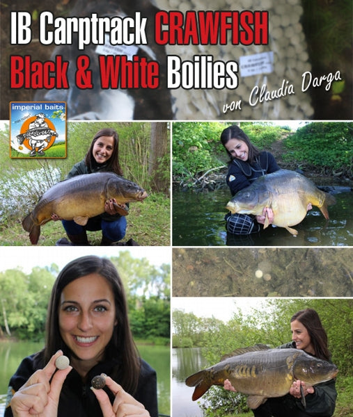 IB Carptrack Crawfish Black & White Boilies
