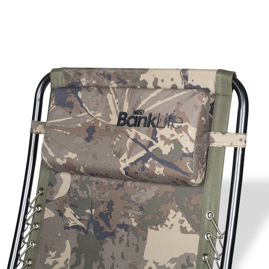 Kevin Nash Bank Life Hi-Back Lounger - Fauteuil inclinable pêche à la carpe