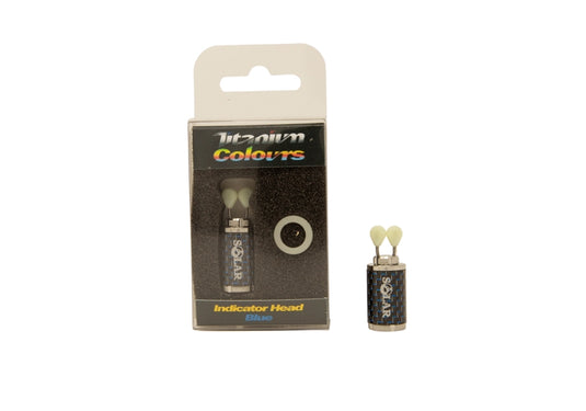Solar Titanium Carbon Colours Indicator Heads - Blue