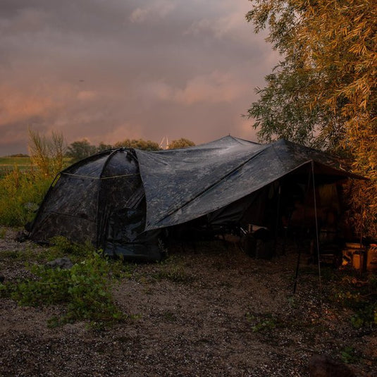 Kevin Nash Bank Life Multi Tarp Camo - Waterproof Carp Fishing Tarp