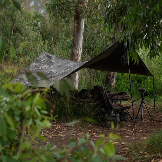Kevin Nash Bank Life Multi Tarp Camo - Waterproof Carp Fishing Tarp