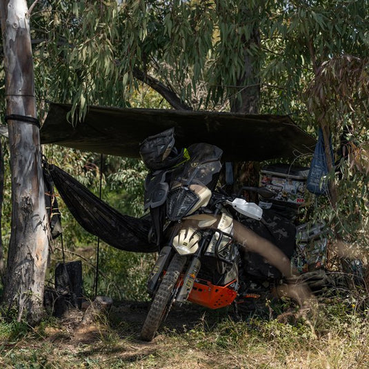 Kevin Nash Bank Life Multi Tarp Camo - Waterproof Carp Fishing Tarp