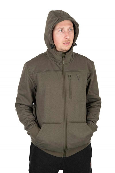 Laden Sie das Bild in Galerie -Viewer, Fox Collection Soft Shell Jacket Green &amp; Black
