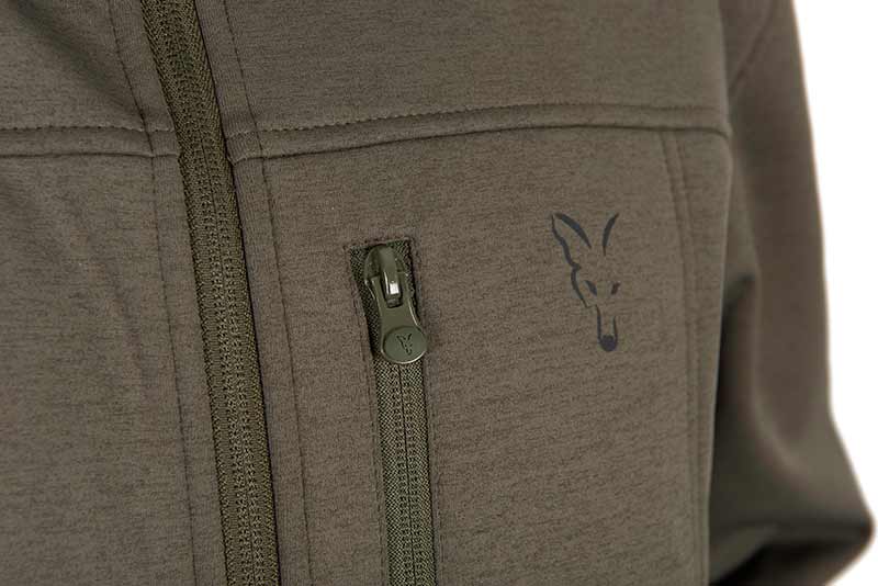 Laden Sie das Bild in Galerie -Viewer, Fox Collection Soft Shell Jacket Green &amp; Black
