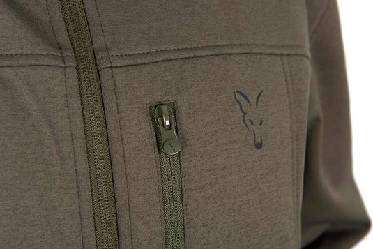 Fox Collection Soft Shell Jacket Green & Black
