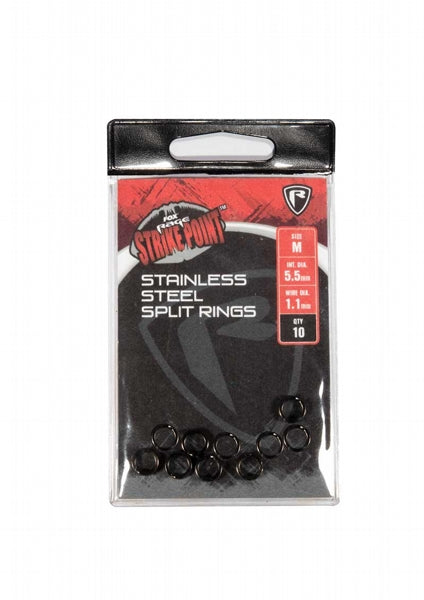 Load image into Gallery viewer, Fox Rage Strike Point Stainless Steel Split Rings
