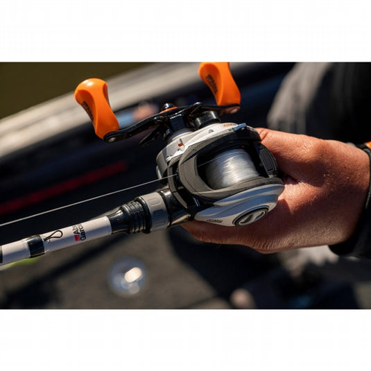 ABU GARCIA MAX4 STX - Mulinello Baitcast 6.4:1 Sinistra Flipping Switch