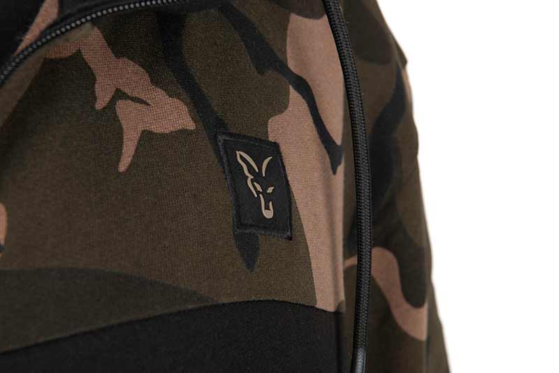Carica immagine in Galleria Viewer, Fox Lw Black/Camo Split Zip Hoody
