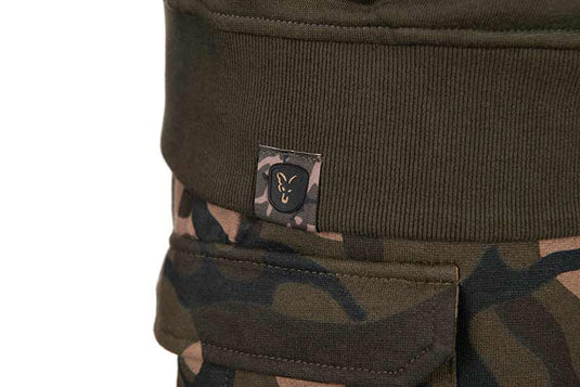 Sweat à capuche zippé Fox LW Kaki/Camo Split