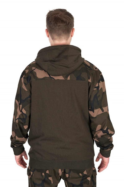 Chargez l'image dans la visionneuse de la galerie, Sweat à capuche zippé Fox LW Kaki/Camo Split
