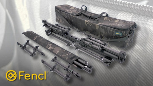 Fencl Rod Pod Xtreme - Rod Pod in Carbonio 3K e Metallo per Carpfishing