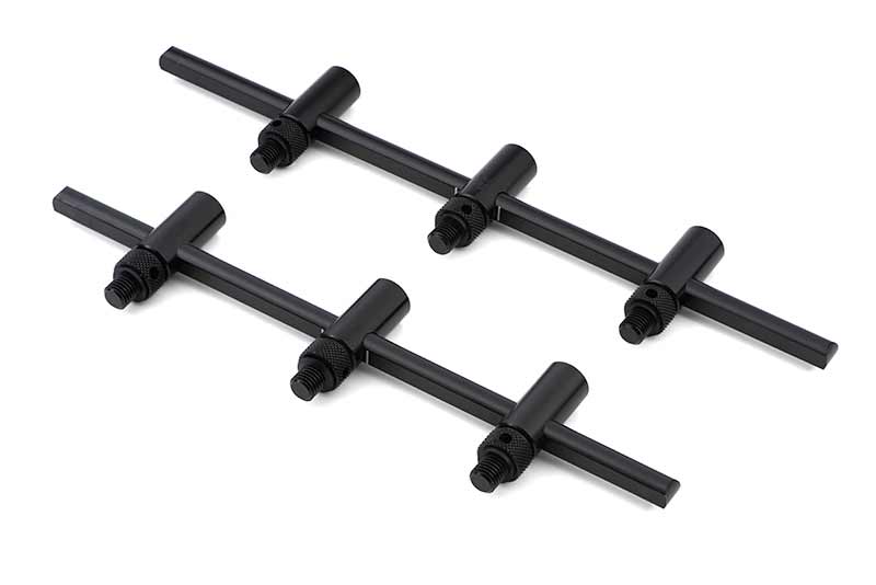 Chargez l'image dans la visionneuse de la galerie, Fox Black Label Slim Adjustable 3 Rod Buzz Bars
