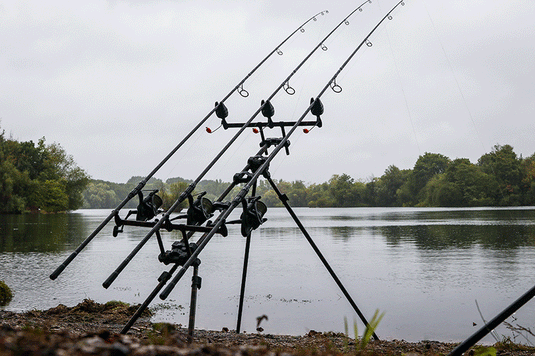Fox Ranger Mk2 Camo Pod - Rod Pod 3 Canne Mimetico