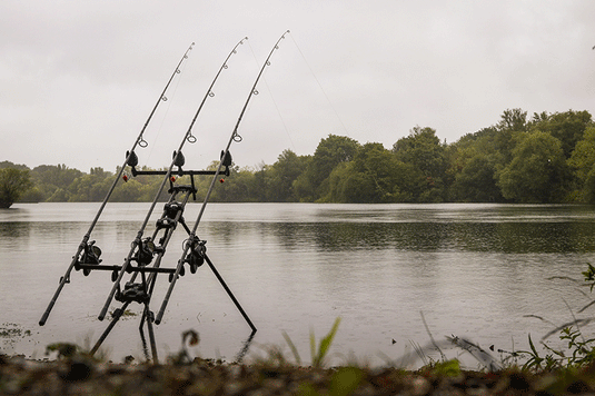 Fox Ranger Mk2 Camo Pod - Rod Pod 3 Canne Mimetico