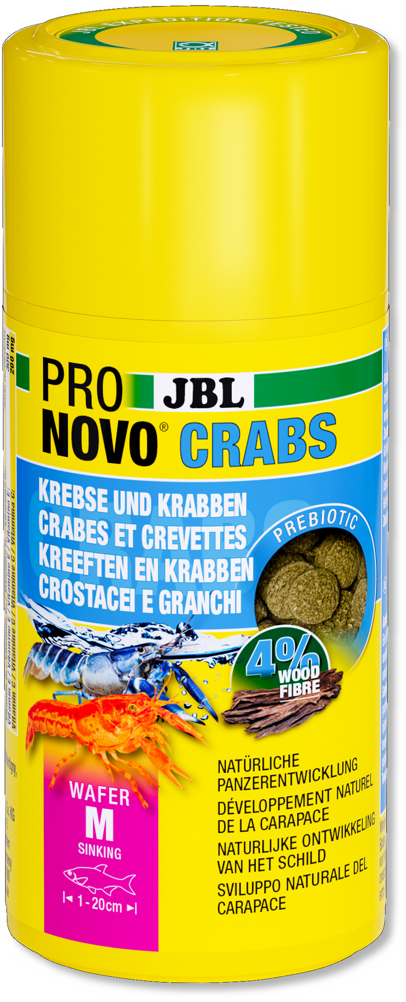 Carica immagine in Galleria Viewer, JBL ProNovo Crabs Wafer M - Mangime per Crostacei e Gamberetti
