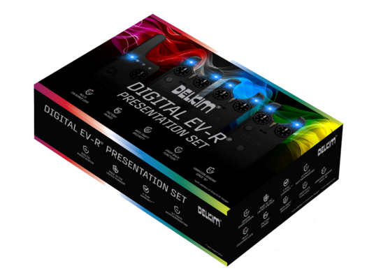 Delkim EV-R Presentation Set - Multi Colour - 3 Rod Set