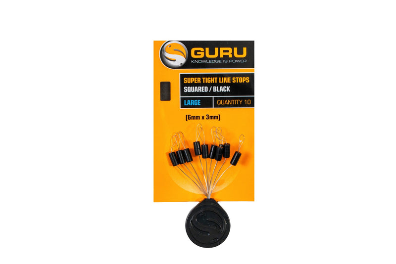 Laden Sie das Bild in Galerie -Viewer, GURU Squared Super Tight Line Stops / Stopper Quadrati per Terminali
