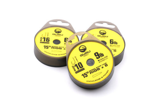 Guru Tackle SMWG Speed Stop Rig 15 inch - Terminale pronto / Montatura pronta 38 cm