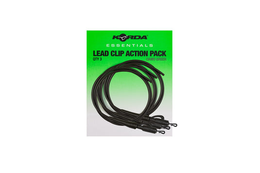 Korda Essentials Lead Clip Action Pack / Kit Montaggi Lead Clip