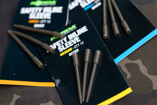 KORDA Inline Safety Sleeve Small Naked / Manicotto sicurezza piombi inline