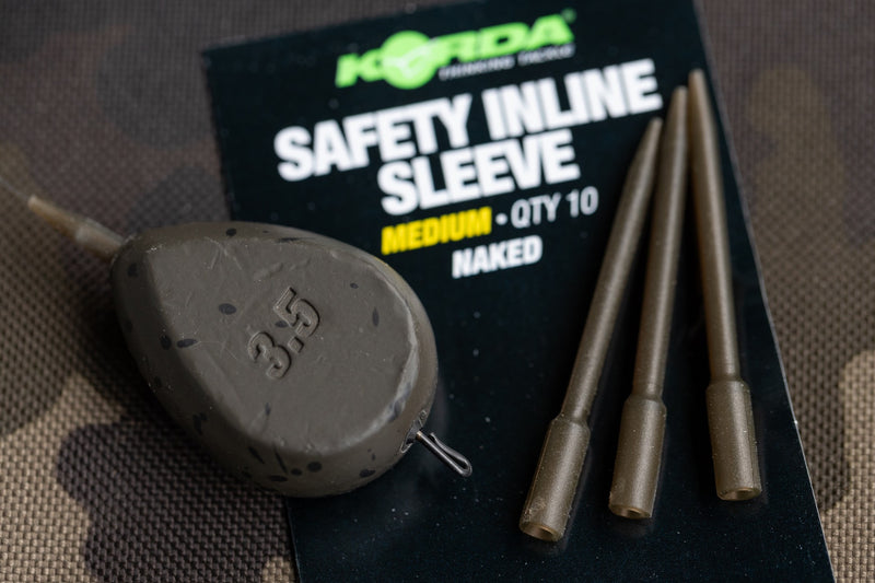 Load image into Gallery viewer, KORDA Inline Safety Sleeve Small Naked / Manicotto sicurezza piombi inline
