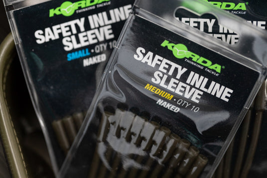 KORDA Inline Safety Sleeve Small Naked / Manicotto sicurezza piombi inline