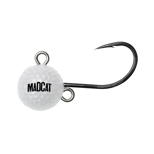 Madcat Golf Ball Hot Ball Jighead MADCAT - Tête plombée avec alvéoles
