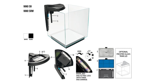 Acquario NEWA More 50 Reef Bianco