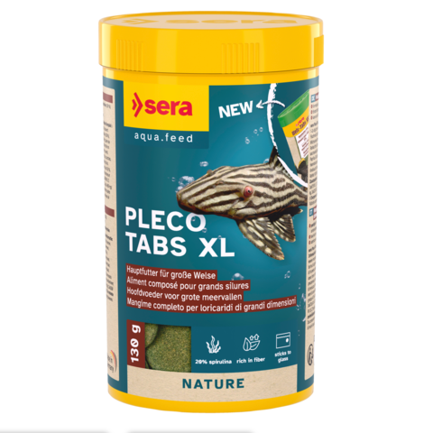 Carica immagine in Galleria Viewer, Sera Pleco Tabs XL - Mangime per Loricaridi con Spirulina 20%
