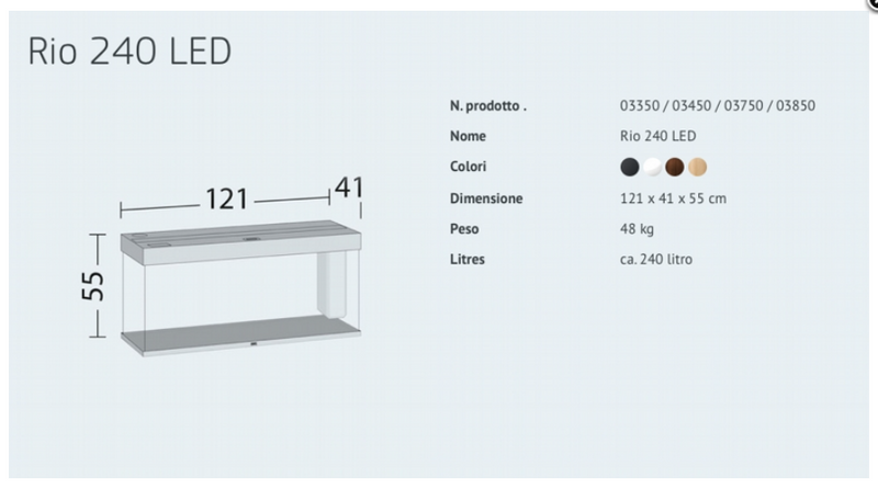 Carica immagine in Galleria Viewer, JUWEL RIO 240 LED Nero
