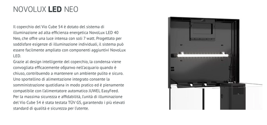 JUWEL VIO CUBE 54 LED - Acquario